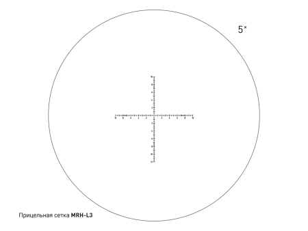 Прицел оптический Dedal DHF 5-20x56* / FFP d34 MRAD