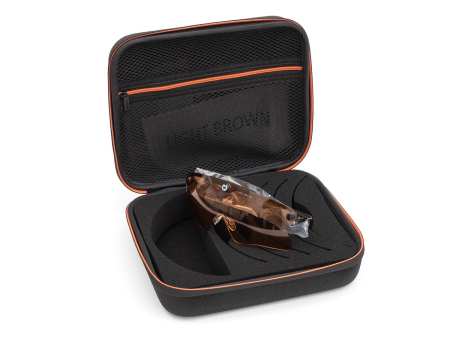 Очки для стрельбы Castellani C-Mask Pro (LIGHT BROWN / 48%) в жёстком чехле на 6 линз.
