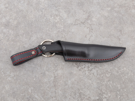 Нож BeaverKnife GranTourismo, рукоятка чёрная микарта с пином "Сюрикэн", сталь MagnaCut (105 мм)