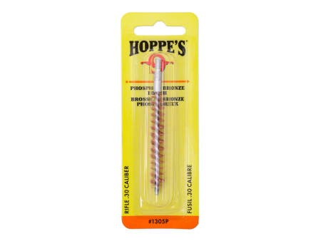 Бронзовый ёршик Hoppe's 1305P из фосфористой щетины, калибр .30 (7.62 мм), внешняя резьба 8/32 