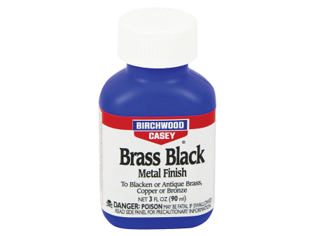 Средство для чернения Birchwood Casey Brass Black искусственное старения меди или бронзы, 90 мл (15225)