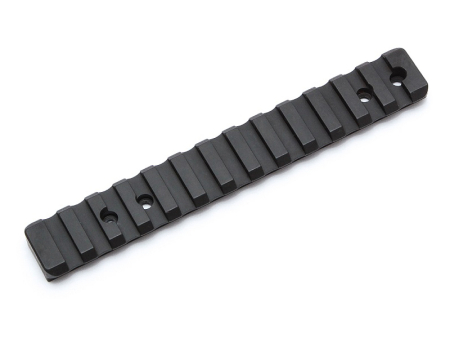 Планка Picatinny MAK 2460-50160 для кронштейнов MAKflex с единым основанием (база), стальная 160 мм