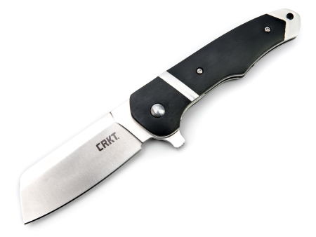 Складной нож CRKT Ripsnort 7270, рукоять Stainless Steel / GRN, клинок 8Cr13MoV Satine (3.25"/83мм)