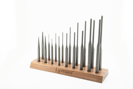 Набор оружейных выколоток на подставке Lyman Gunsmith Punch Set, 18 шт. (7031276)
