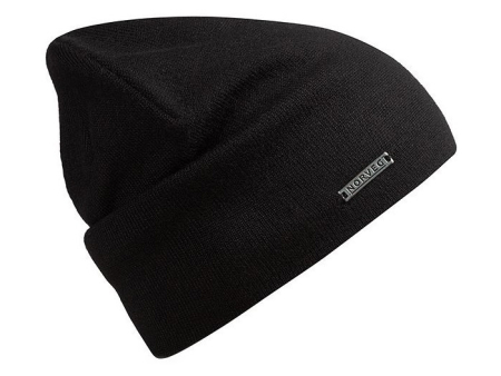 Шапка Norveg unisex, цвет черный.