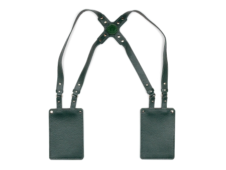 Портупея с двумя сумками Art QUEEN (цвет зеленый)