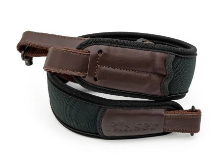 Фирменный ружейный ремень Blaser R8 Tracking Cordura dark green (980400063)