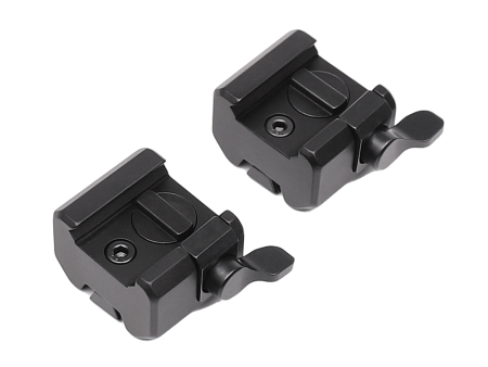 Кронштейн быстросъёмный MAKuick 5250-4512 раздельные базы под шину Zeiss ZM (BH 12 мм) на планку Picatinny 