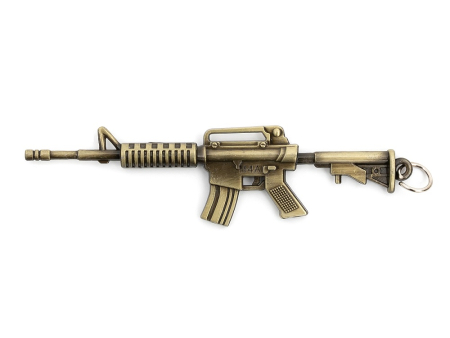 Брелок мини - M4A1 (Gold edition) - Автоматический карабин