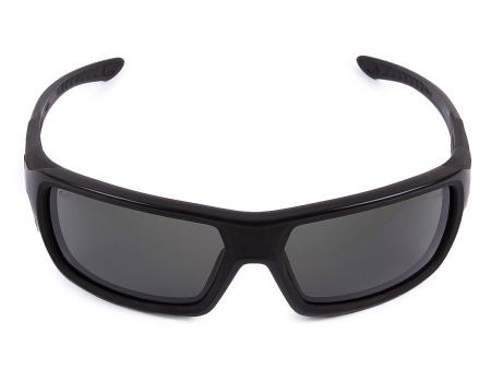 Очки Gargoyles Khyber ободковая чёрная оправа с синими линзами (10700195.QTM)