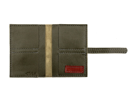 Обложка для паспорта и авто документов Art QUEEN (цвет хаки)