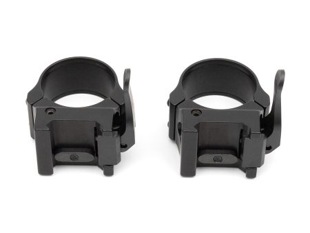 Крепление Apel (EAW) быстросъёмные, раздельные кольца (D 30мм / BH 10мм) на планку Picatinny