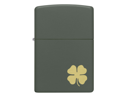Зажигалка ZIPPO Four Leaf Clover 49796