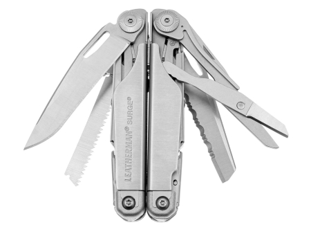 Мультитул Leatherman Surge Stainless 21 инструмент, нейлоновый чехол (830165)