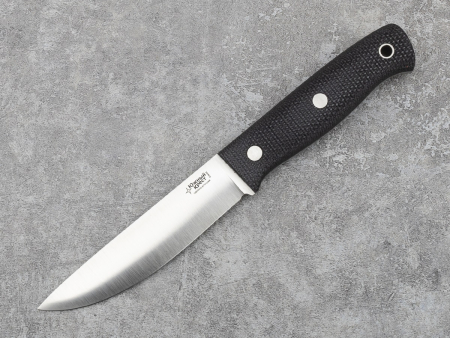 Нож Южный крест Росомаха, рукоять Микарта черная с оружейной насечкой