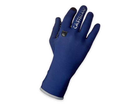 Перчатки Castellani Winter Pro для спортивной стрельбы, синий