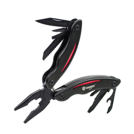 Мультитул Ganzo G109 (10 в 1) черный