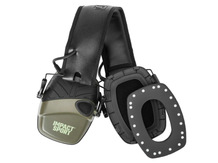 Наушники активные Howard Leight Impact Sport 25дБ зелёные