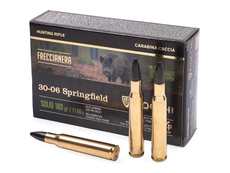 Патрон Fiocchi кал. .30-06 Sprig. Freccia Nera (180 grain / 11,7 г) уп. 20 шт
