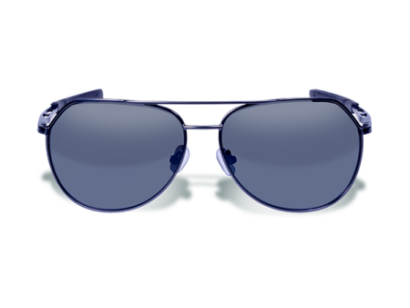 Очки - авиаторы Gargoyles Victor Polarized ободковая матово-тёмная оправа с дымчатами линзами (10700136.QTM)