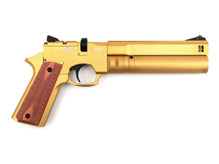 Пневматический PCP пистолет Атаман AP16 Compact Desert кал. 5,5 мм Pellet