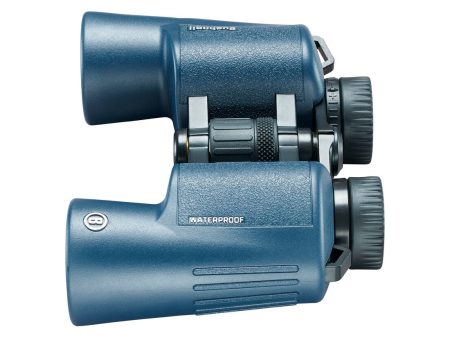 Бинокль Bushnell 10x42 Dark Blue Porro WP/FP, Twist Up Eyecups