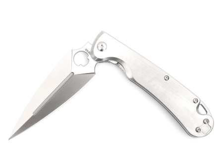 Складной нож Daggerr Arrow с замком Frame lock, рукоятка Stainless steel, сталь D2 (97 мм)