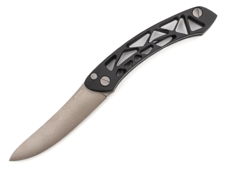 Складной нож BeaverKnife AERO 2.0 алюминивая рукоятка ячеистой структуры, сталь Elmax (105 мм)