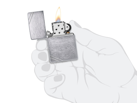 Зажигалка ZIPPO Vintage Series 1937 с полосками 230