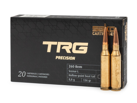 Патрон Sako TRG Precision кал..260 Rem. Scenar-L HPBT (136 grain / 8,8 г) уп. 20 шт