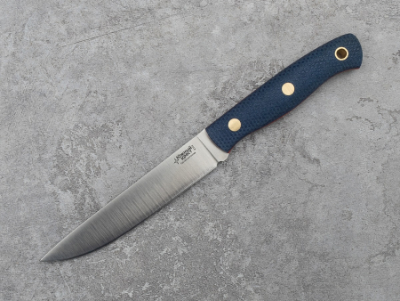 Нож Южный Крест Slender М, рукоять - Микарта синяя, насечка