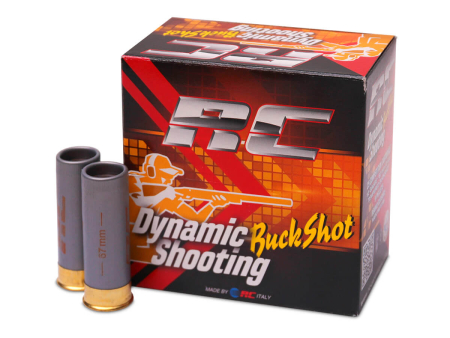 Патрон с картечью RC Buck Shot Dynamic Shooting кал.12/70 (12/67) № 10/0 (8,00 мм) 33 г, уп. 25шт. 