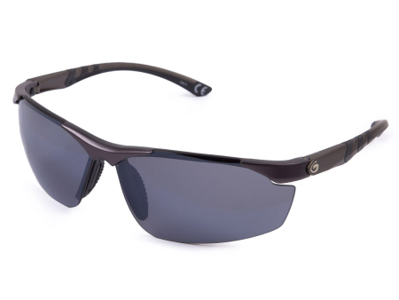 Очки Gargoyles Assault полуободковая тёмно-серая оправа с дымчатыми линзами (10700090.QTM)