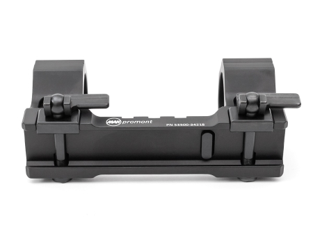 Кронштейн моноблочный MAKpromont 53500-34218 быстросъемный (D34мм / BH 21мм / 0 MOA) на планку Picatinny