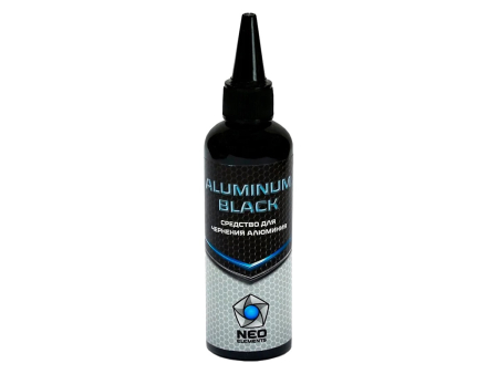 Средство для холодного чернения алюминия Neo Elements Aluminum black, 100 мл.
