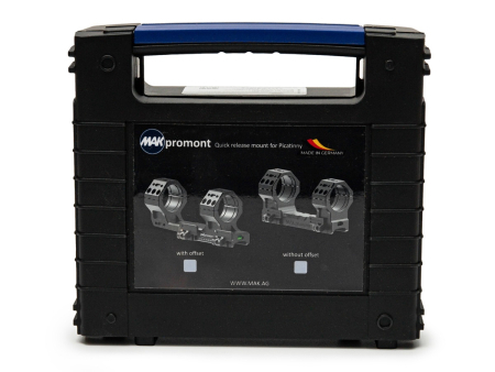 Кронштейн моноблочный MAKpromont 53520-30178 быстросъемный (D30мм / BH 17мм / 20 MOA) на планку Picatinny