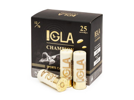 Патрон дробовой IGLA Champion Спорт кал. 12/70 № 7,5 / 28 г, уп. 25 шт