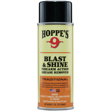 Очиститель и обезжирователь Hoppe's Blast&Shine, аэрозоль 312 г (CD1)