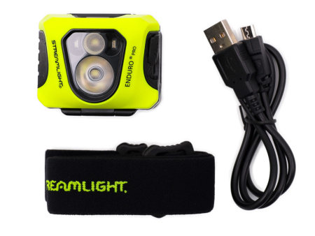 Налобный фонарь Streamlight Enduro Pro USB (Spot/Flood led), yellow 200 lumens (61435)