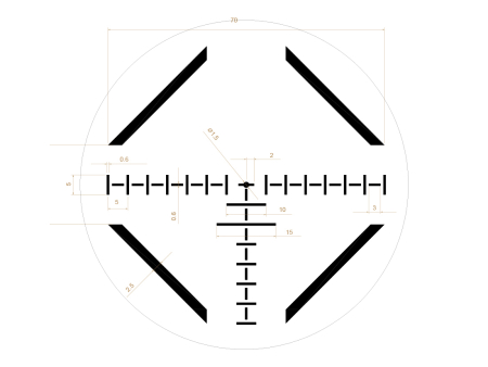Прицел оптический RITON X5 TACTIX 1-6X24 TF-1* / FFP d30 MOA
