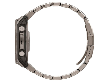 Наручные GPS смарт-часы GARMIN Fenix 8 - 47 мм AMOLED Sapphire Titanium and Ventilated Titanium Bracelet