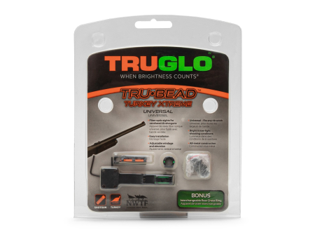 Прицельные приспособления Truglo Tru-Bead два типа целиков и красная мушка  на вентилируемую планку до 9,5 мм (TG950X)