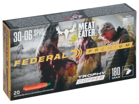 Патрон Federal Premium кал. .30-06 Springfield Trophy Copper (180 grain / 11,7 г) уп. 20 шт