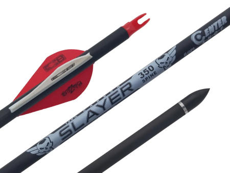 Стрела лучная карбоновая Centershot Slayer 350 оперение Blazer 2"