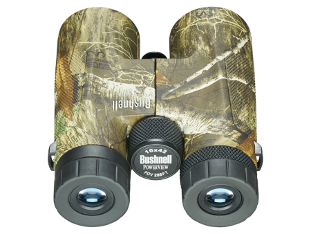 Бинокль Bushnell 10X42 Powerview Real Tree Edge Bone Collector roof