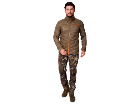 Куртка TRITON GEAR «TRITON VINTRO LAW» -15 Dark Brown двусторонняя (Primaloft)