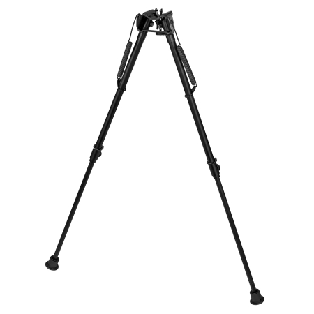Сошки Harris 1A2-H (33-58 cм) ножки с автостопором, фиксированное основание, крепление на адаптер под антабку.