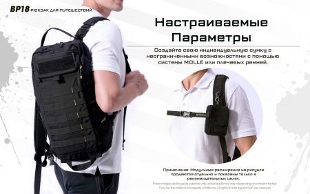Рюкзак Nitecore BP18, 18 литров