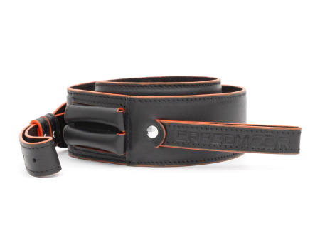 Погонный ремень CREEDMOOR для винтовки, с ячейками под два патрона, кожа, черный (OR02003)