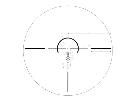 Прицел оптический RITON X7 TACTIX 1-8X28 CM1* / FFP d34 MOA